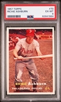 1957 Topps #70 Richie Ashburn PSA 6 (EX-MT)